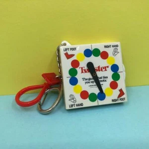 MB Games Twister Miniature Tiny Keyring Fashion Dolls Scale Toy Collectable 90s - Picture 1 of 4