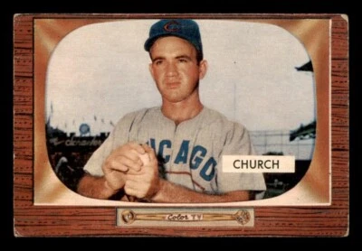 1955 Bowman Baseball #273 Bubba Church GD *f2 - Image 1 of 2