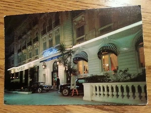 Vintage mid century Hotel Atlantic postcard Nice France - Picture 1 of 2
