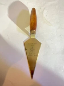 Freimaurer Freimaurer Miniatur Kelle - Auszeichnung - Detroit Lodge Nr. 2 Gedenkstätten - Bild 1 von 6