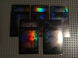 mtg innistrad: midnight hunt full art Foil land set NM/M Unplayed - Picture 1 of 1