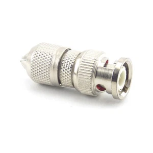 BNC Connector Male Coax Cabling for CCTV Camera Security System Adapter Jack - Picture 1 of 3