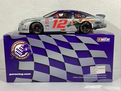 Action Racing NASCAR 1999 Jeremy Mayfield #12 Ford 1/24 Scale Car CT1-250 - Image 1 of 4