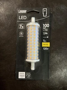 Feit Electric 100-Watt Equivalent Bright White R7S 118MM R7 Base LED 1600 Lumens - Picture 1 of 2