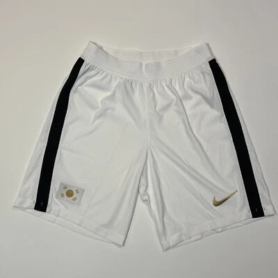 South Korea National Soccer Team Shorts Mens Medium White Nike Swoosh - Image 1 of 4
