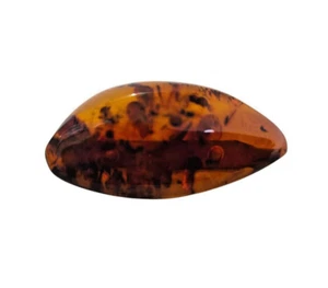 Baltic Amber Transparent Vintage Brooch 5.3g Natural Genuine - Bild 1 von 8
