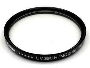 Hama UV 390 Htmc (IV) Filter 55mm Circular Filter Thread M55 - Picture 1 of 1