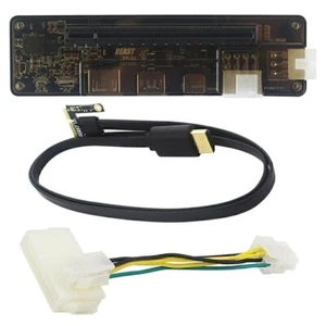 External Laptop Graphics PCI E EXP GDC Video Card Dock NGFF Notebook V8.5 E13 S8 - Photo 1/11