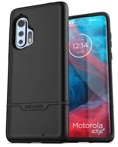Motorola Edge Plus Case Military Full Body Rugged Cover for Moto Edge+ Black - Picture 1 of 4