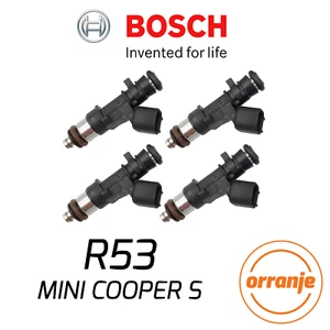 Juego completo de 4 inyectores de combustible genuinos Bosch 380cc R53 MINI Cooper S JCW GP - Imagen 1 de 1