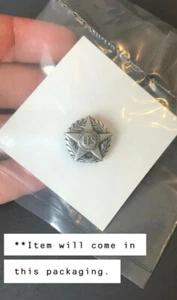 RARO PIN DE SOLAPA DE DESCARGA/VICTORIA HONORABLE PRIMERA GUERRA MUNDIAL, RESTRICCIÓN GUBERNAMENTAL HERIDA DE PLATA - Imagen 1 de 11