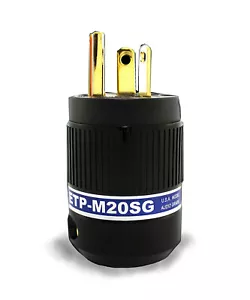 ATL ETP-M20SG Pure Copper 20A Hi-End Power Plug - Picture 1 of 2