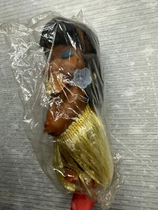 vintage Sea World Souvenir Hawaiian Polynesian HULA GIRL Figure w/ grass skirt - Picture 1 of 9