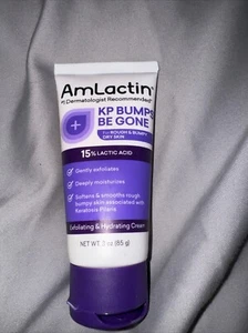 KP Bumps Be Gone 3 Oz Keratosis Pilaris Moisturizing Cream with 15% Lactic Acid - Picture 1 of 1