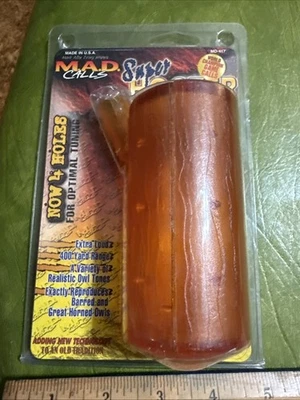 Vintage MAD Turkey Hunting Locator Super Hooter Owl Hoot M.A.D. Package Neosho - Image 1 of 4