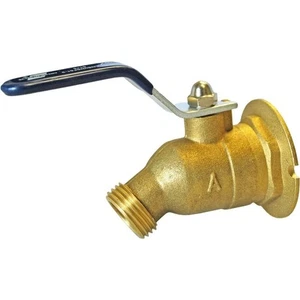 American Valve M71QT 1/2" Brass Hose Bibb Female 1/4 Turn Silcock FREESHIP - Picture 1 of 6