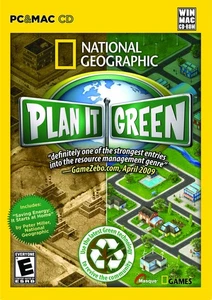 National Geographic: Plan It Green PC/Mac Software Brand New - Picture 1 of 3