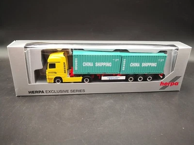 Herpa MB Actros MP3 Deisser China Shipping Container Sattelzug *Vi1001-4-3000 - Bild 1 von 4