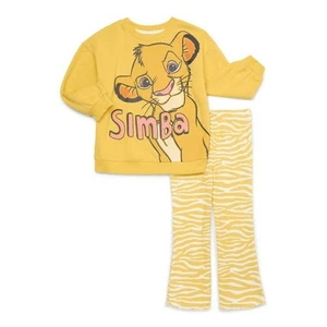 Disney Toddler Girl Simba Graphic Sweatshirt and Leggings Set, 2-Piece, Size 2T - Picture 1 of 8