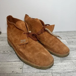 Botas Clarks Originales Para Hombre Gamuza Jengibre Desierto EE. UU. Para Hombre Talla 11.5 - Imagen 1 de 7
