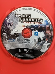 Transformers: War For Cybertron - PlayStation 3 PS3 - SOLO DISCO - FRANQUEO GRATUITO - Imagen 1 de 3