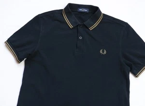 Fred Perry Twin Tipped Polo Shirt men Short Sleeve top size M Medium M3600 Pique - Bild 1 von 9