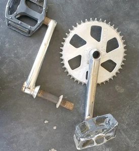 Midschool BMX 94’ GT Elite Pro Series 44T Sprocket 4130 Cranks - Picture 1 of 10