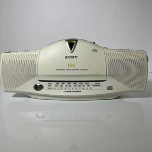 SONY LIV AM/FM/CD PLAYER Personal Audio System CFD-E10 *CD PLAYER NOT WORKING * - Picture 1 of 13