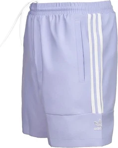 ADIDAS ORIGINALS 3 STRIPES LOCKUP SWIM SHORTS LILAC UK M-2XL LAST NEW RRP £40 - Picture 1 of 5