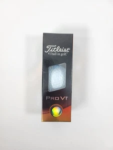 Titleist Pro V1 Confezione da 3 Palline da Golf Manicotto - Nuove - Logo Promozionale - Foto 1 di 5