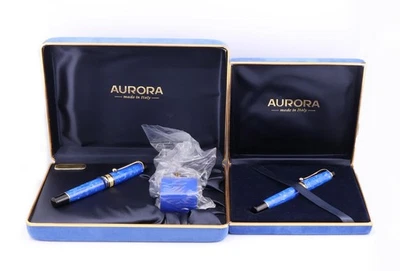 Juego de Fuente Aurora Mare Edición Limitada Azul (Azul) 517 y Rollerball 519 Foto 1 de 4