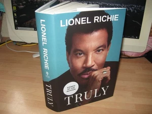 Lionel Richie Signed Truly 1st print singer memoir Motown Commodores Easy Hello - Picture 1 of 8