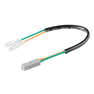 COPPIA CONNETTORI INDICATORE DIREZIONE FRECCE LED MOTO KAWASAKI LAMPA 91602 - Picture 1 of 3