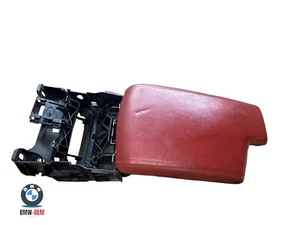 BMW 3 SERIES E92 E93 ARMREST RED LEATHER 07 - 11 - Picture 1 of 8