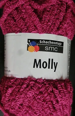 (69 €/kg): 50 g Molly,Schachenmayr, Effektgarn m.Schlaufen, cyclamen 36 #1616 - Bild 1 von 4