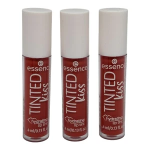 3x essence TINTED KISS Feuchtigkeitsspendende Lippenfarbe 04 CHILI & CHILL 4ml - Bild 1 von 2
