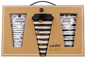 Wellness Set WINTER MAGIC Duschgel Bodylotion Coffee -To Go Becher - Vanilla Mu - Bild 1 von 1