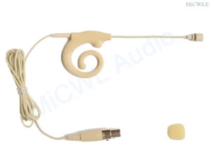 Pro earset Spiral Headset Microphone for Shure Wireless PGX ULX SLX QLX Cardioid - Picture 1 of 6