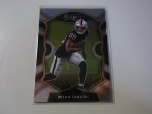 2020 Panini Select #76 Concourse Rookie Base Bryan Edwards Raiders - Picture 1 of 1