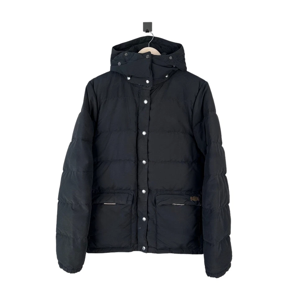 Mens DENIM & SUPPLY RALPH LAUREN Puffer Jacket Hooded Down Black Size M - Image 1 of 4