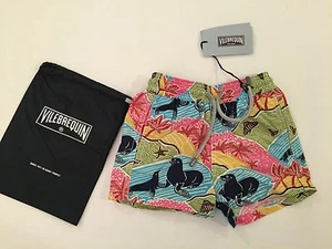 New w Tags & Bag Authentic Vilebrequin Swim Trunks / Swimwear 2T/ 2Y Unisex Kids - Picture 1 of 4