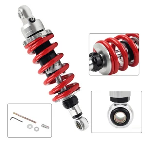 Stoßdämpfer rot 10 mm Feder 285 mm verstellbar für Honda für Suzuki - Bild 1 von 11