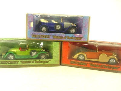 3 Stck. Oldtimer Modelle  Matchbox  Yesteryear  1:43 -  #27  - gebr. - Bild 1 von 4