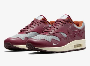 Nike Air Max 1 Patta Waves Rush Maroon Zapatillas 38 38.5 US 7.5 DO9549-001 - Imagen 1 de 13