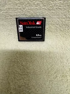 Sandisk Compact Flash Industrial Grade 64 MB SDCFB-64-201-80 - Picture 1 of 1