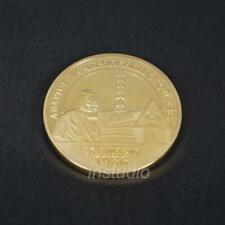 Moneda conmemorativa de oro de desastre nuclear de Chernobil medalla Bell Rusia 1986 muertes