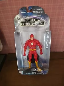 Figura sellada DC Direct History of the DC Universe Series 2 Flash Toy 2009 7" - Imagen 1 de 9