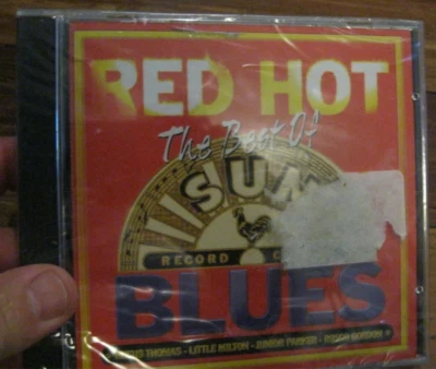 Brand New Sealed, Best of Sun Record Company, Red Hot Blues compilation CD - Imagem 1 de 2