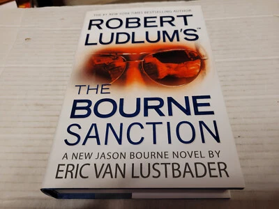 The Bourne Sanction by Eric Van Lustbader (2008, Hardcover) SIGNED 1st/1st - Image 1 of 3