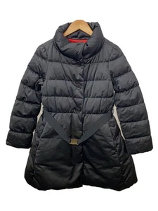 KATE SPADE NEW YORK LONG DOWN JACKET M POLYESTER Black SOLID 024-251061 Used - Picture 1 of 5